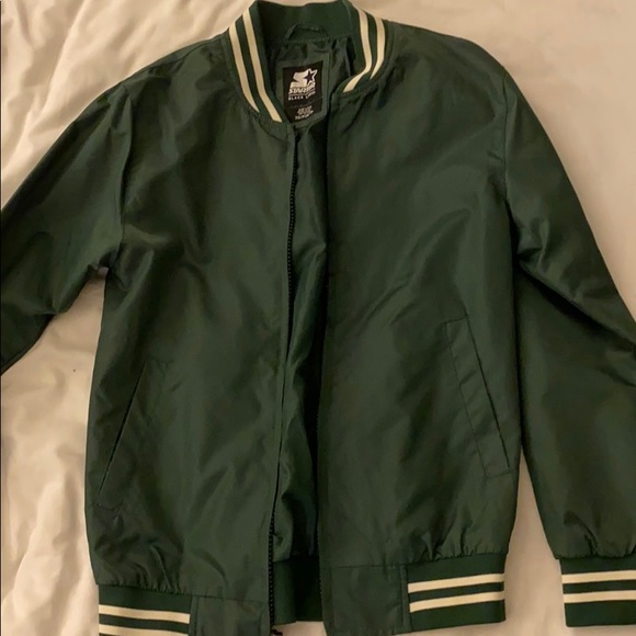 Urban Outfitters Jackets & Blazers - Starter x UO Green Jacket XS
